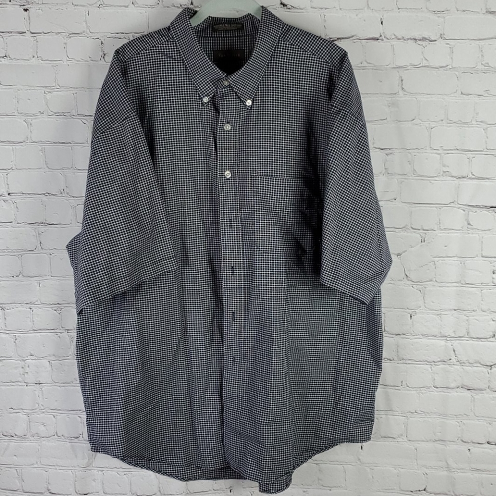Van Heusen XXL 18-18.5 Wrinkle Free Oxford Shirt